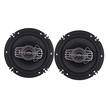 

2Pcs 2 6.5 Inch 4 Way Car Automobile HiFi Coaxial Speaker Easy to Install