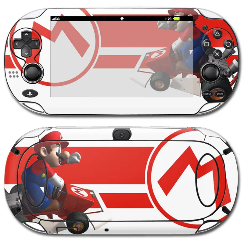 Marios наклейка для PS Vita psv 1000 видео игры Скины наклейки виниловые кожа Ptotector Обложка для Play Station Vita1000