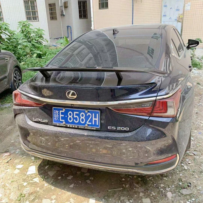 Автомобильные аксессуары GT Стиль углеродного волокна задний спойлер багажника подходит для Lexus ES250 ES300 ES350 2013-UP