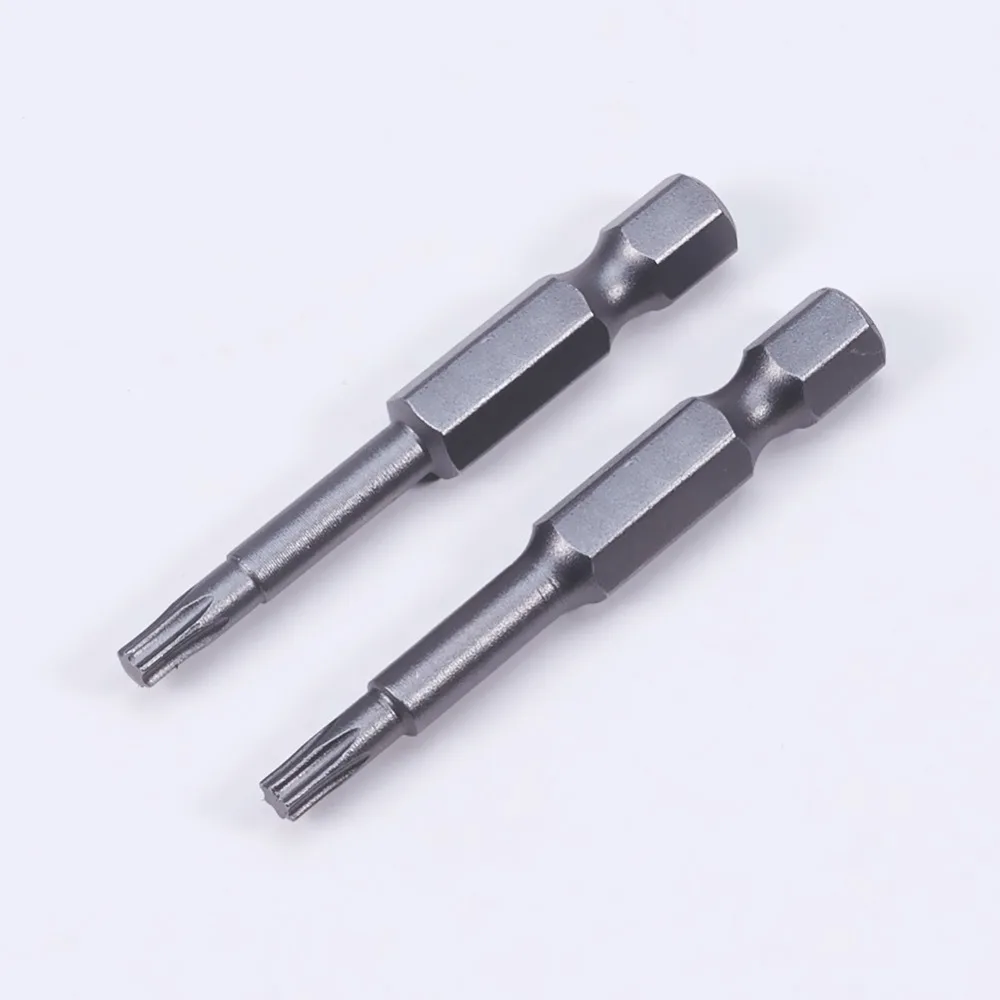 Utoolmart 5/10 шт. 1/4 ''шестигранный хвостовик с шестигранной головкой, отвертка, биты, S2 50/100 мм Магнитная отвертка бит T8 T15 T20 T25