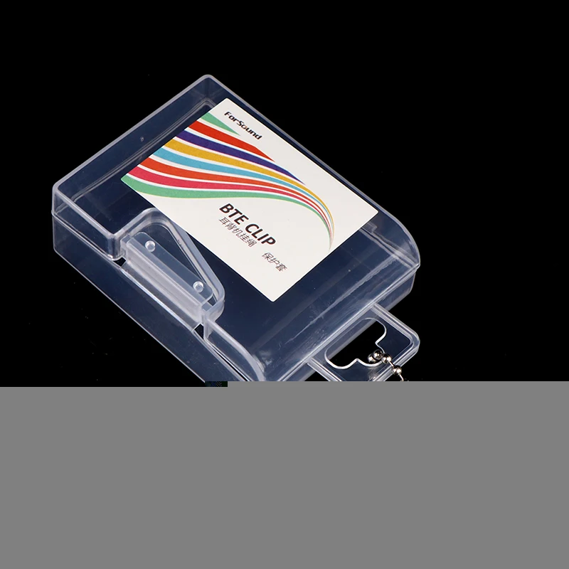 1Pc Hearing Aid Clip Clamp Rope Holder Protector Falling Losing Storage Case Box Protective Holder High Quality 5