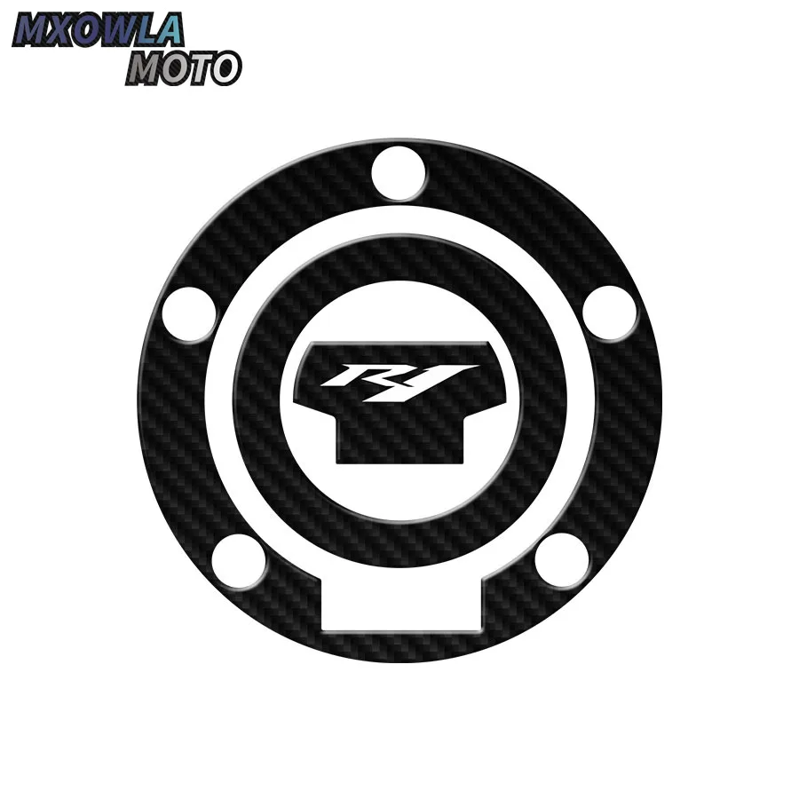 

R1 Sticker Motorcycle Tank Pad Protector Stickers Case for Yamaha YZF-R1 r1 Tankpad 3D Carbon Look