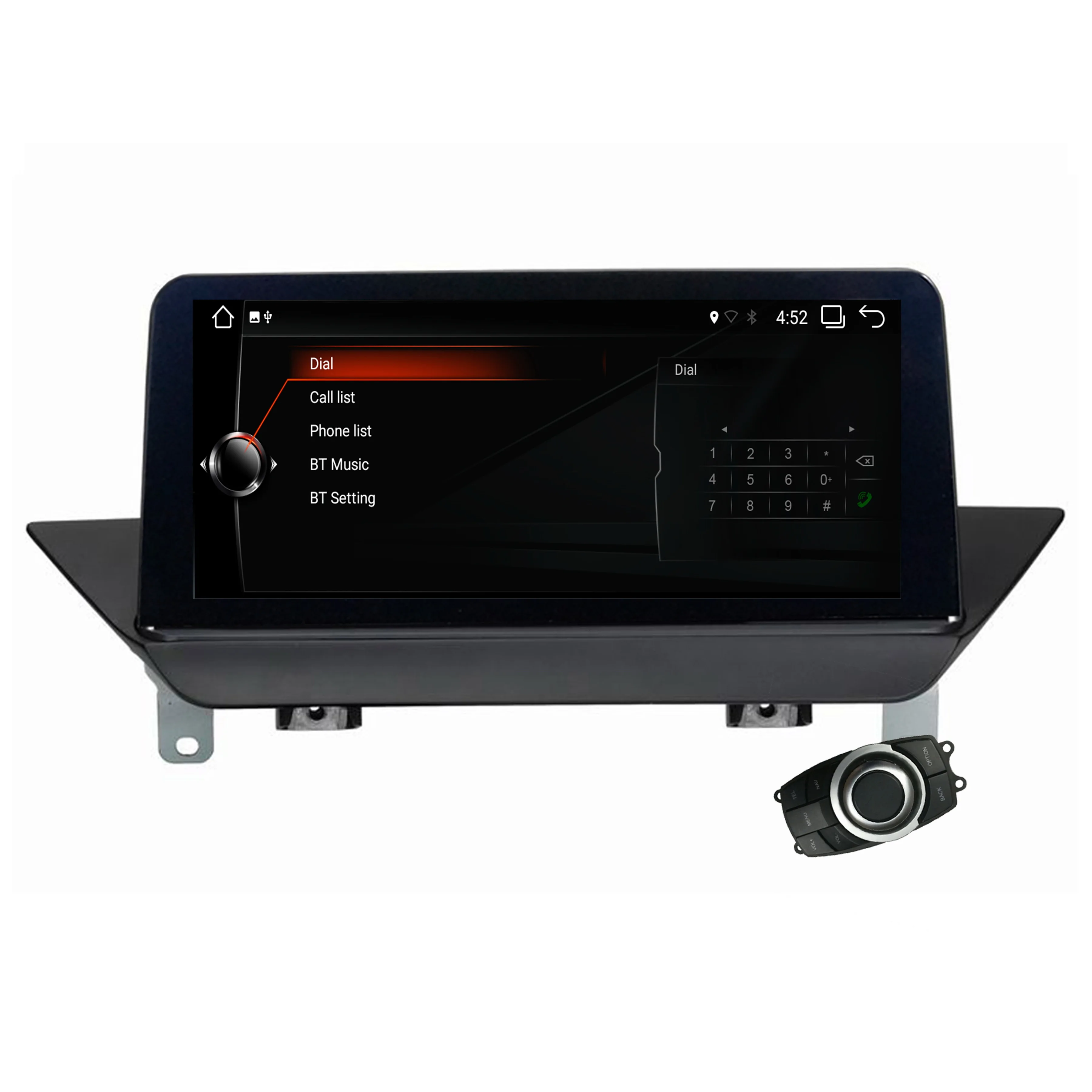 Android 7.1.1 автомобильный dvd плеер для bmw X1 E84 2009 2015 + IDrive без оригинального экрана