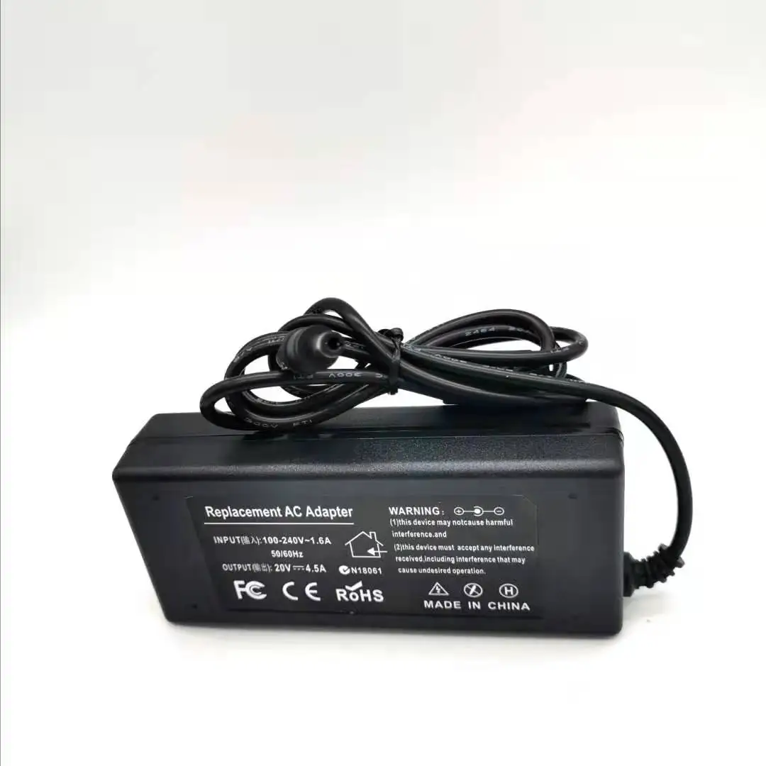 HSW 20V 4.5A 5,5*2,5 адаптер переменного тока питания для ноутбука Зарядное устройство для lenovo Ideapad Z485 Z510 Z560 Z565 Z570 Z575 Z580 Z585 U110 U130