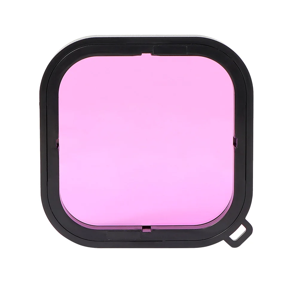 Diving Lens Filter for GoPro Hero 8 Polarizer Red Purple Lens Filter for GoPro Hero 8 Action Camera Lens Filter Accessories