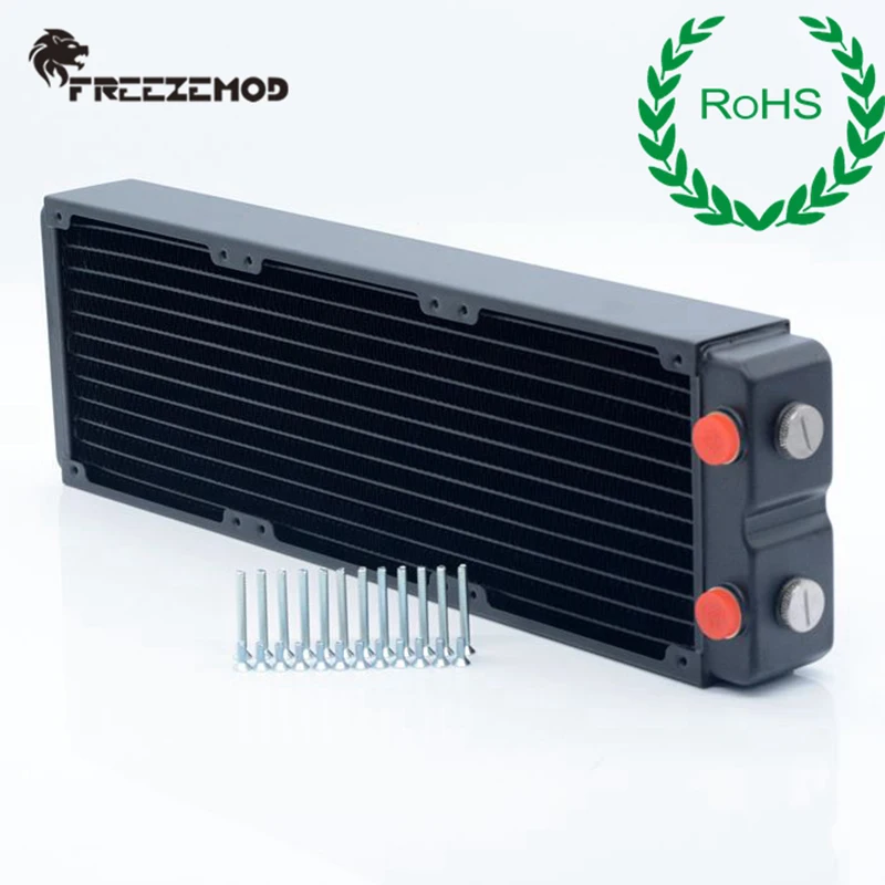 FREEZEMOD телефон компьютер ПК Водяной охладитель медный радиатор двухслойные
