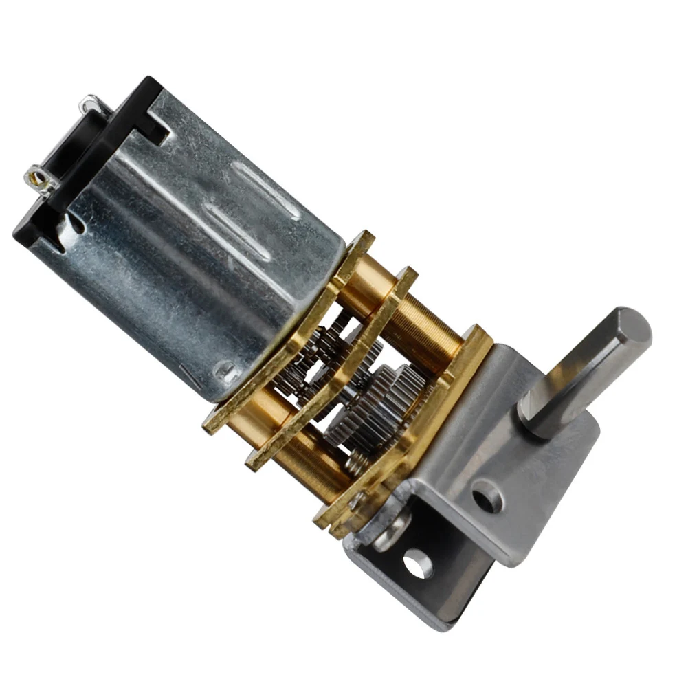 Dc Gw12ga-22 Dc 12v 22rpm Mini Micro Metal Gear Motor With Gearwheel Worm Gear Motor Gear Box Reversible Electric Motor Oc17