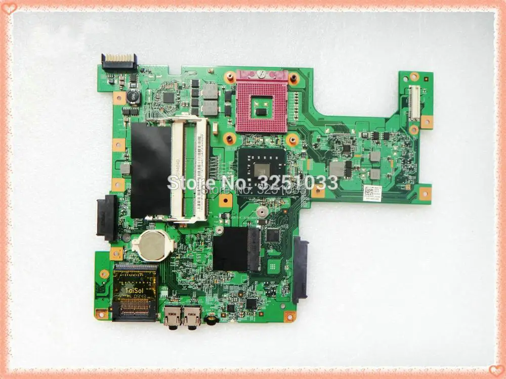 CN-0G590T para DELL 1750 placa base de computadora portátil 48.4CN06! 021 PGA478 DDR2 100% prueba
