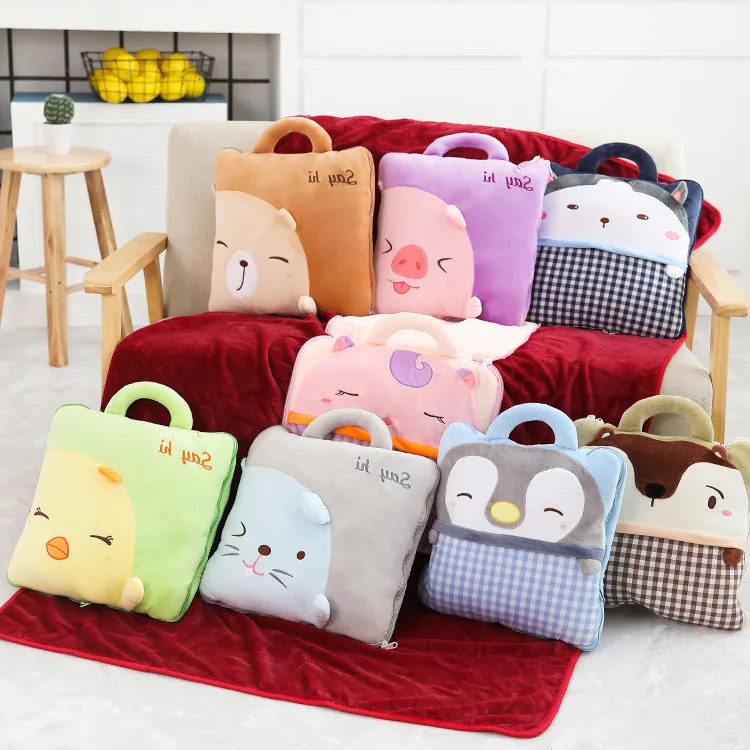 Мультфильм соединённая Подушка Одеяло на кровать лето в одном стиле Три чтобы