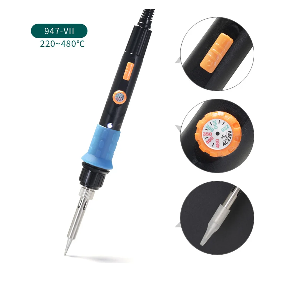 PJLSW Wood Burning Kit Carving Pyrography Pen Kit 60W Adjustable Temperature Soldering Iron Welding Wood Embossing Burning set