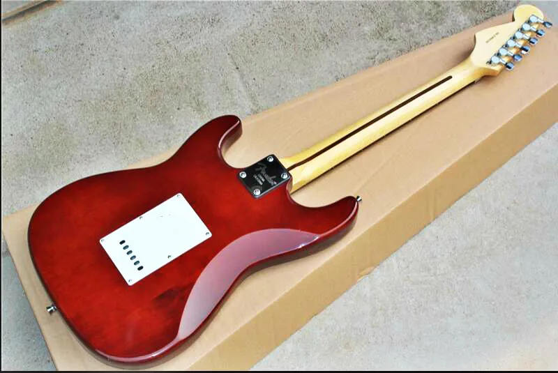 Высокое качество FPST-1068 VS Цвет Твердые боры для тела garin cover белый pickguard Flyd Роза тремоло электрогитары