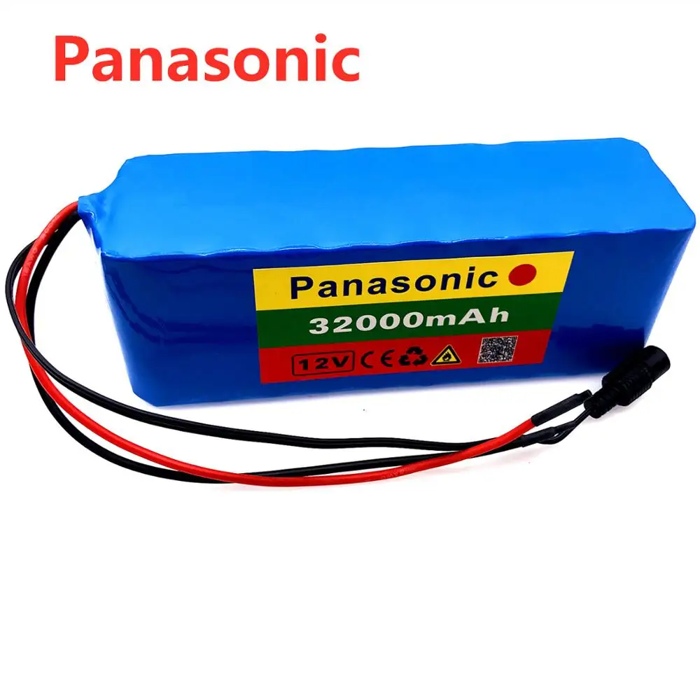 Panasonic 18650 12v 25v 25ah большой емкости батареи 18650 литиевая батарея защитная пластина 12v 25000mAh Емкость