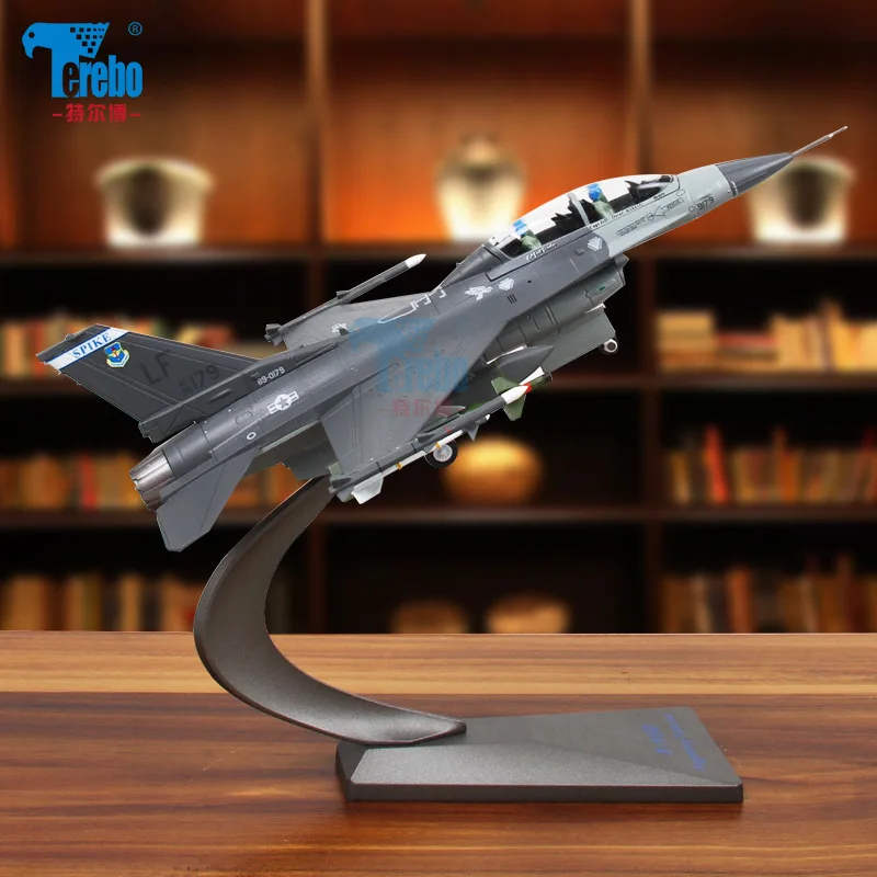 Terebo 1: 72 моделирование F16 модель истребителя Американский Тренч модель самолета статическая военная модель самолет decoratio коллекция подарок