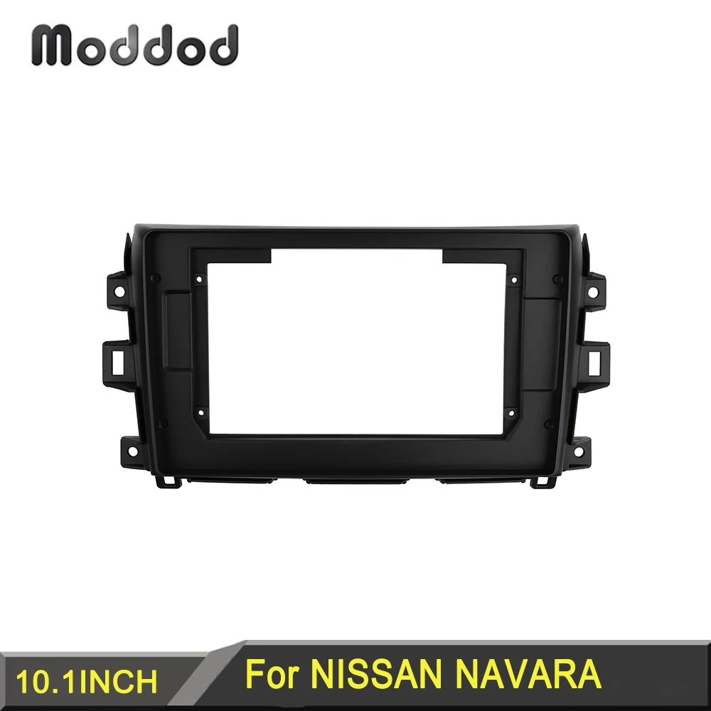 

Car Radio Fascia Fit for NISSAN NAVARA 2014-2015 Stereo DVD Player Installation Surround Trim Panel 10.1 inch Audio Frame Bezel