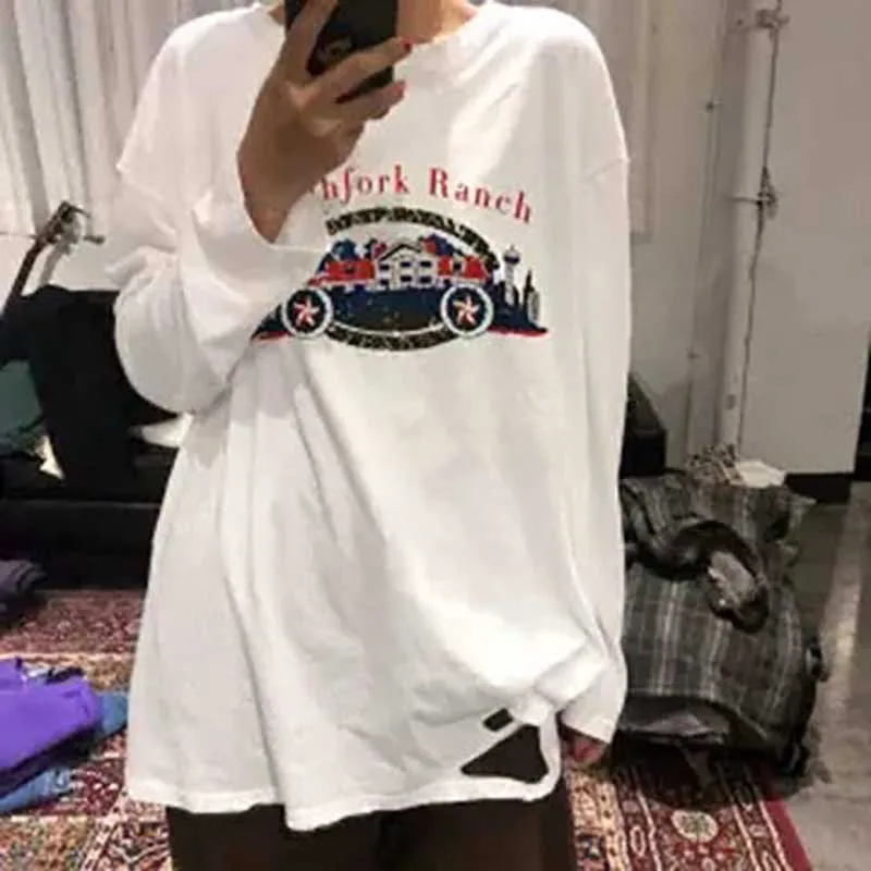 NiceMix Новинка Зима Осень Harajuku Забавный костюм с детскими рисунками для женщин пуловеры флисовые толстовки свободный женский свитер Ar