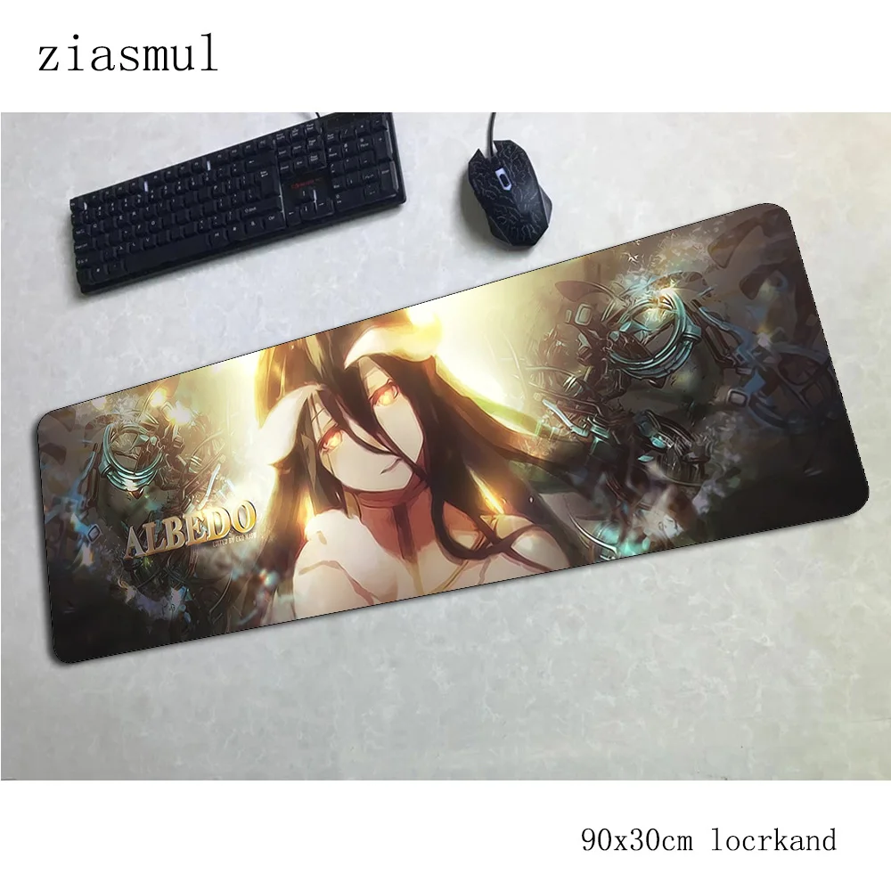 Коврик для мыши overlord 900x300x3 мм коврики для мыши объемный рисунок игровой коврик для мыши геймер милый большой персонализированные коврики для мыши Клавиатура ПК pad