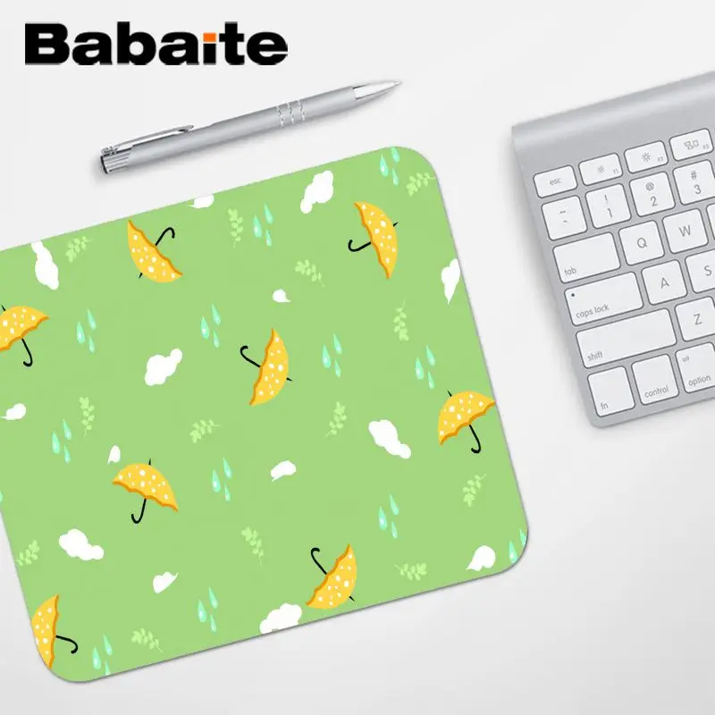 Babaite Высокое качество Рождественский стиль DIY Дизайн Шаблон коврик для игровой мыши топ продаж подставка под руку мышь игровой коврик для мыши - Цвет: No Lock Edge25x29cm