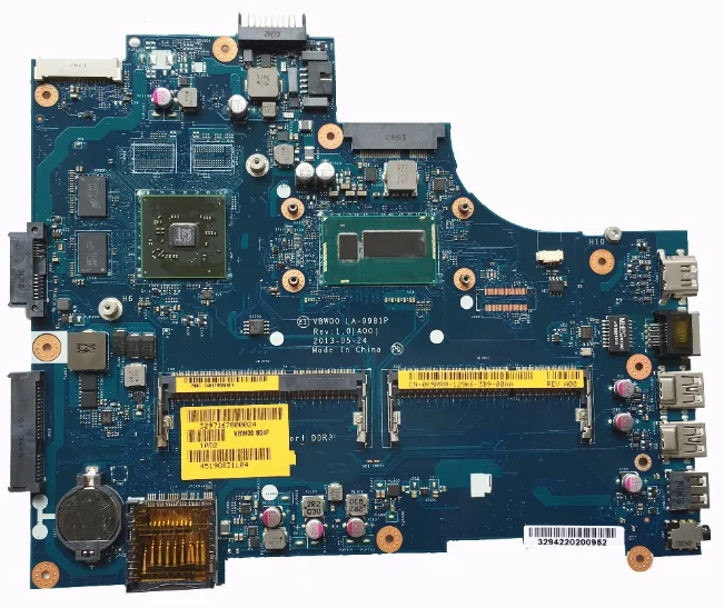 Материнская плата KEFU для ноутбука DELL 15R 3537 5537 5535 VBW00 LA-9981P CPU I5 4200U GPU HD8670M
