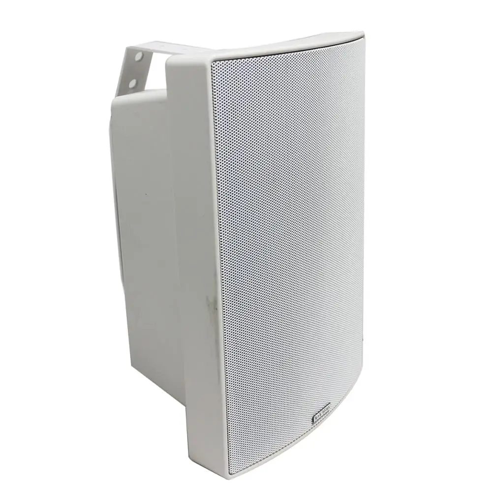 

Mini pa 15/30W 24VDC/PoE power supply IP in-outdoor waterproof active wall speaker with digital amplifier and RJ45 interface