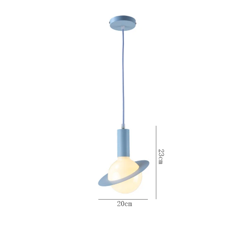 Скандинавские лампы, современная простота, детская комната, креативная гостиная, столовая, макарон, подвесной светильник, панталоны, Подвесная лампа - Цвет корпуса: Style R