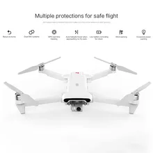 FIMI X8 SE 3-осевому гидростабилизатору 4K Камера gps 33 минут времени полета радиоуправляемая беспилотная камера Drone x8se для гоночного дрона радиоуправляемого вертолета 5 км с видом от первого лица Квадрокоптер RTF