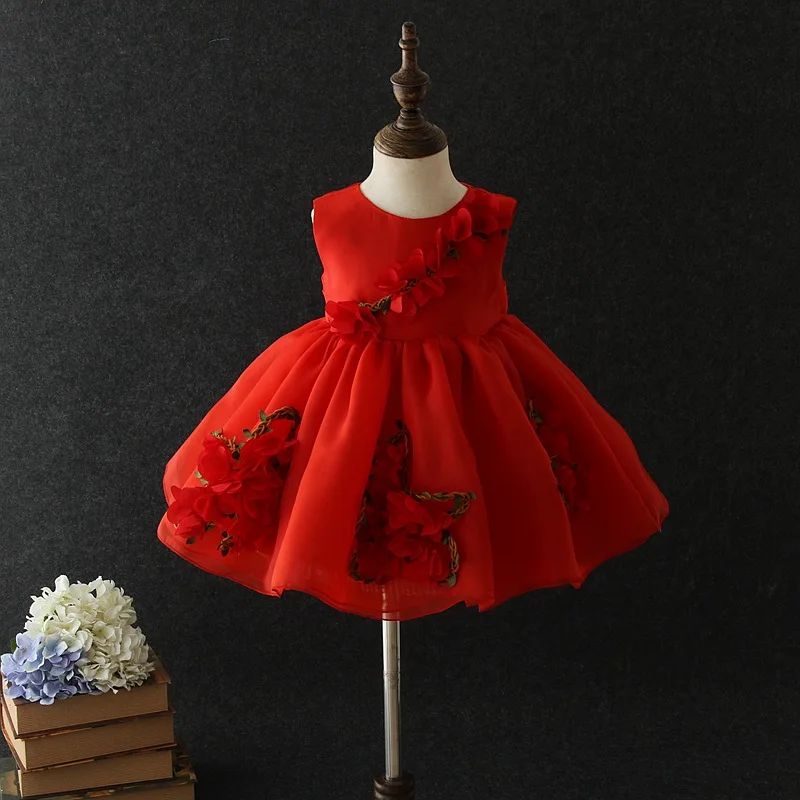 

Children Shirt Mesh Skirt Flower Boys/Flower Girls Wedding Dress Puffy Princess Dress a Year of Age Girl'S Sweet Skirt