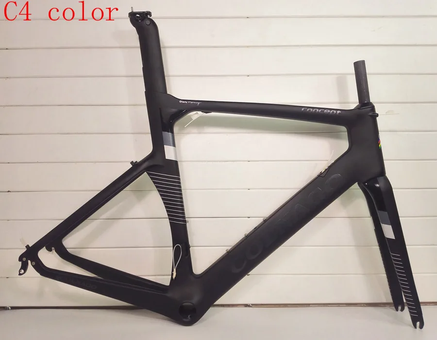 T1000 углеродное волокно Colnago концепция дорожный велосипед рама 12+ цвета на выбор сделано в Тайване высококачественный углеродный велосипед XDB корабль
