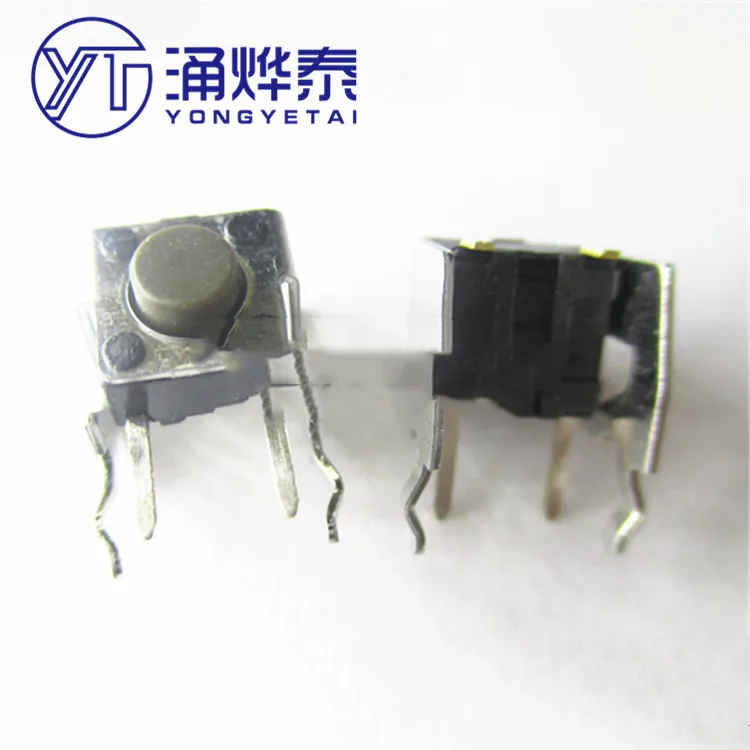 

YYT 10PCS SKHHLMA010 touch button switch 6*6*5 side press with bracket 2Pin