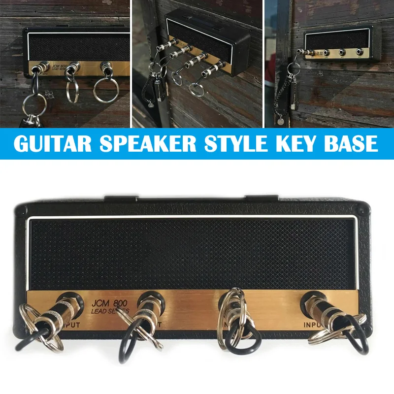

Vintage Guitar Amplifier Key Holder Wall Mounting Guitar Amp Key Hanger TT-best