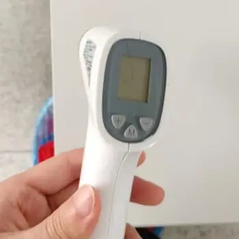 

Digital Non-Contact IR Infrared Thermometer Forehead Body for Baby Kids Adults 50JC