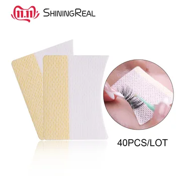 

40PCS Disposable Eyelash Extension Patch Under Eye Pads Lash Eyelash Extension Patches Eye Tips Sticker Wraps Makeup Tool
