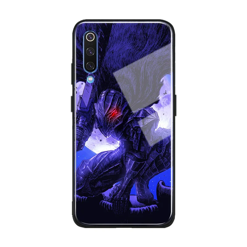 AE 3815 Berserk Anime Guts Griffith для Xiaomi mi 8 9 SE mi x 2 2s 3 Red mi Note 5 6 7 8 Pro мягкий силиконовый стеклянный чехол для телефона - Цвет: AE 3815