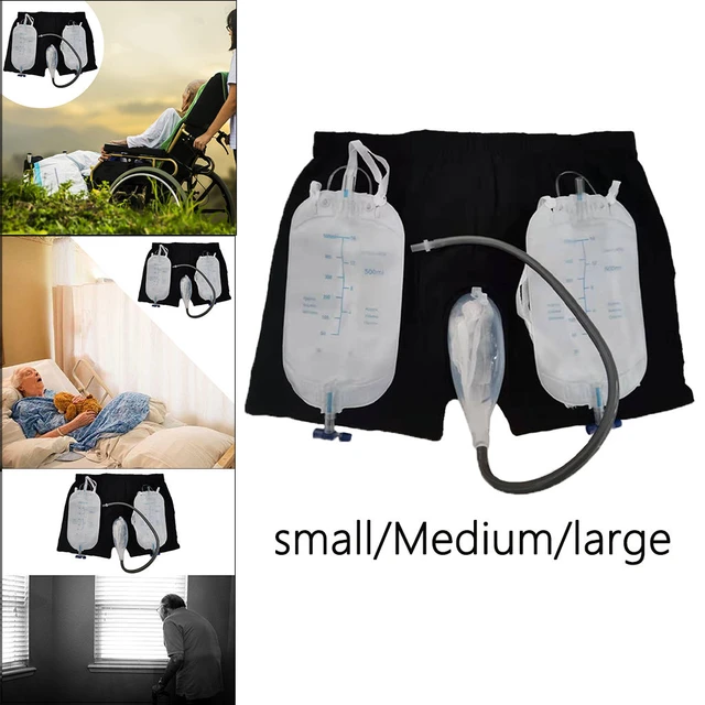 Incontinence Underwear Reusable Leak Proof with Catheter Portable