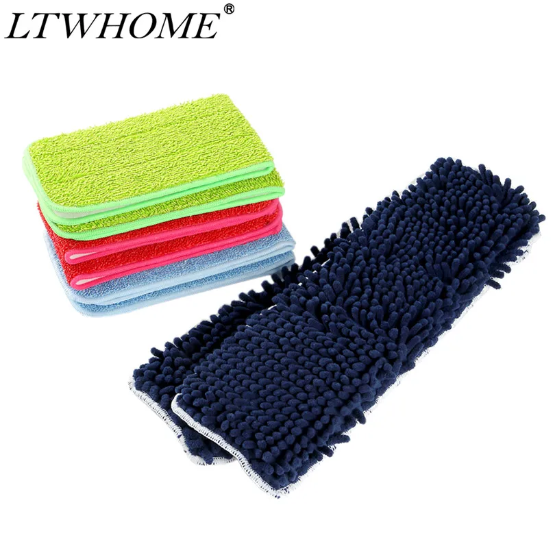 LTWHOME 18 "мульти-Цвет коммерческих плоская Швабра колодки Влажные или сухой уборки пола