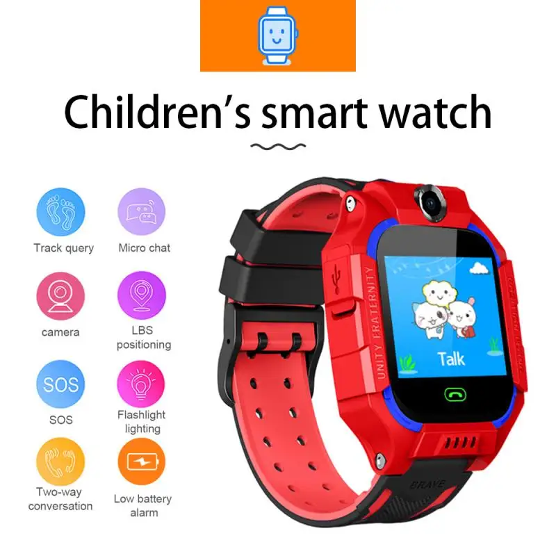 

Anti-lost Smart Watch LBS Tracking Location SIM Call Smart Watchs Kids Baby Smart Watch With Camera