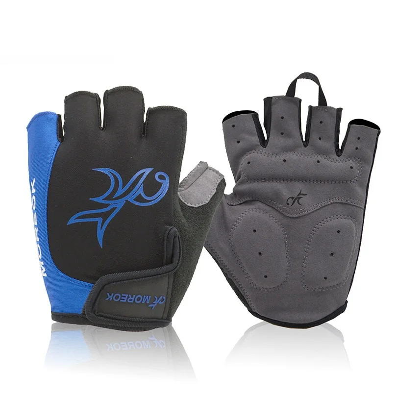 Bicycle Gel Gloves Half Finger MTB Road Cycling Gloves Men Women Summer Breathable Outdoor Sports Fitness Cycle Gloves 3