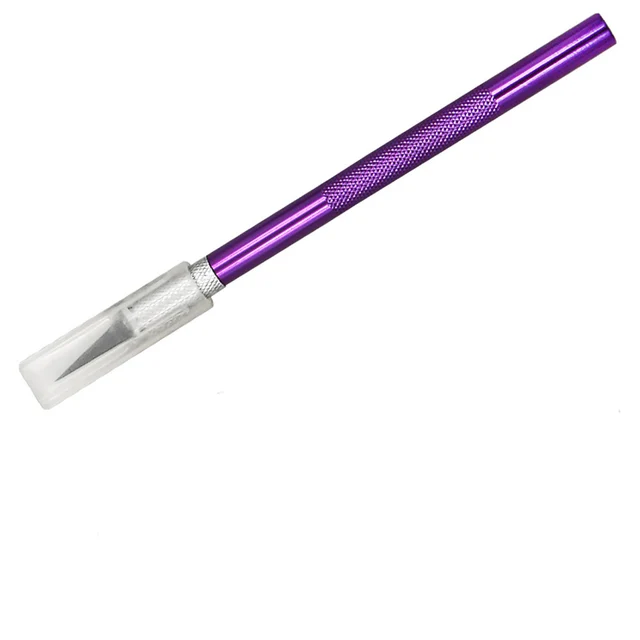 PVC Cutting Mat A4/A5 Deskpad Patchwork Cut Pad Durable DIY Handmade Tools Scrapbooking Cutting Plate Art Tool Kits Desk Mats purple carving knife