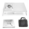 Silver Folding Table