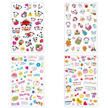 (42 รูปแบบสามารถเลือก) LOVELY PANDA สติกเกอร์ DIY Scrapbooking กระดาษไดอารี่วางแผนอัลบั้ม VINTAGE Seal ตกแต่ง(China)