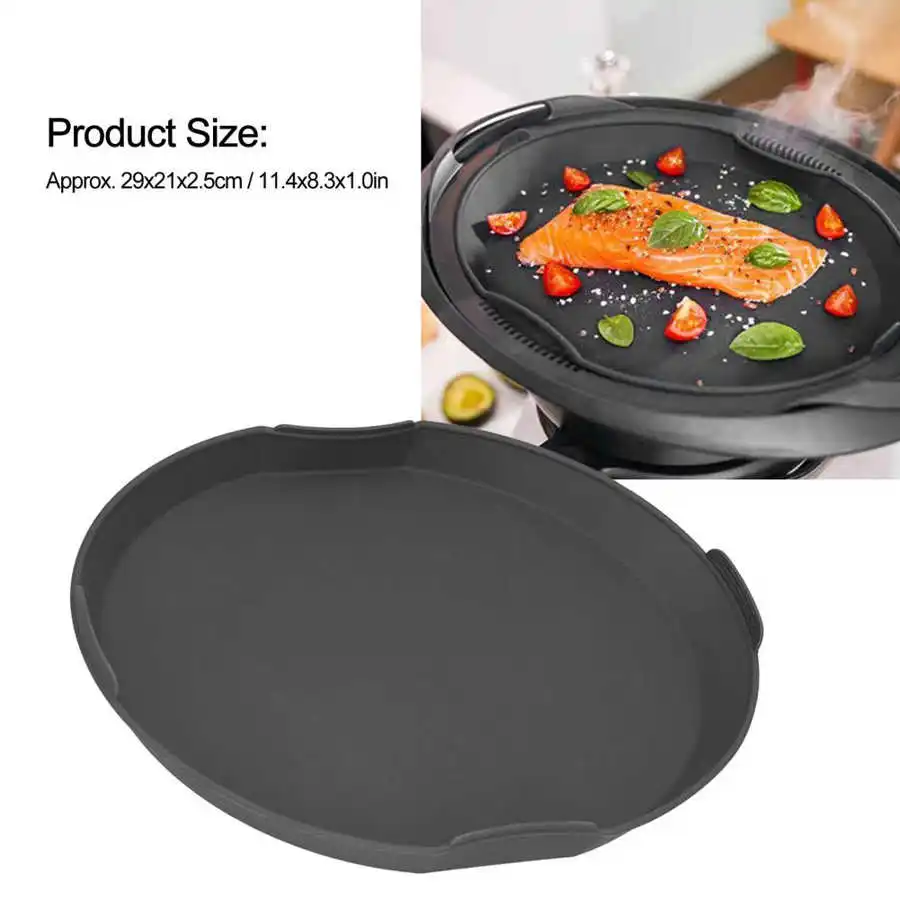 Hot Plate Stove Silicone Pan Heat-Resistant Food Processor Heating Plate for Vorwerk Thermomix TM31/5/6 Kitchen Accessory