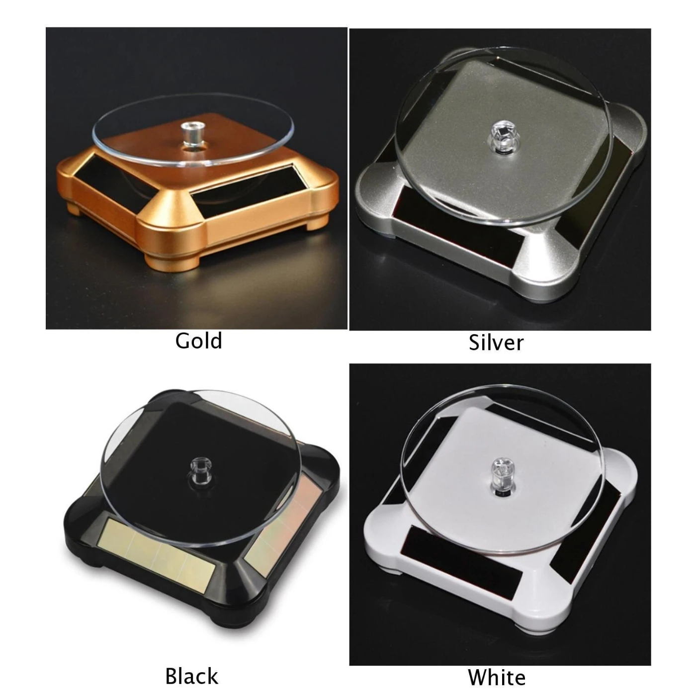 Вращающийся дисплей Стенд 360 градусов инструмент часы мобильный телефон