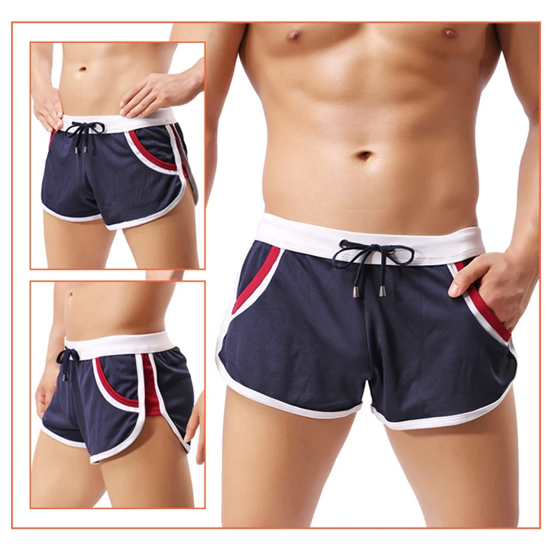 Hot Product Mens Fitness Shorts Summer Shorts Casual Gyms Bodybuilding Beach Shorts Breathable Short Pants Sweatpants