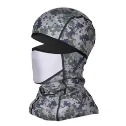 Защитная Ветрозащитная маска с полной защитой, защитное снаряжение, сохраняющее тепло, разноцветный спортивный головной убор, открытый