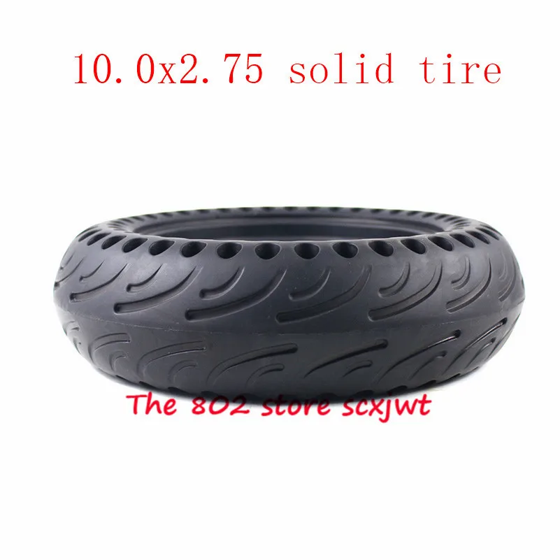 Высокое качество 10,0x2,75 Твердые Tyre10* 2,75 бескамерные шины для 10 ''Электрический скейтборд избежать непневматического анти-прокола