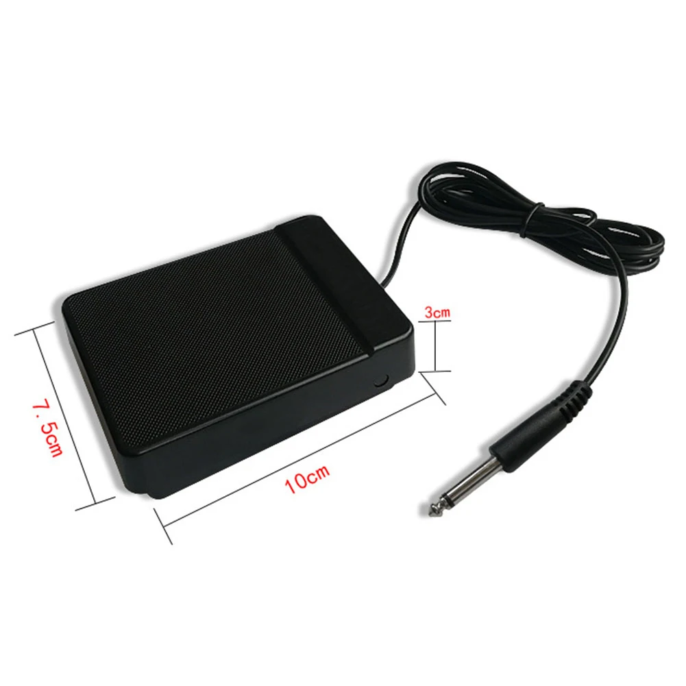 Electronic Organ With Plug Low Noise Parts Instruments Durable Piano Universal Accessories Guitar Sustain Foot Pedal Cable