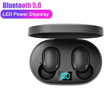 

E6S TWS bluetooth Earphone Headsets For Xiaomi Redmi AirDots Wireless Earbuds TWS Earphone Noise Canceling Mic Earbuds PK M1