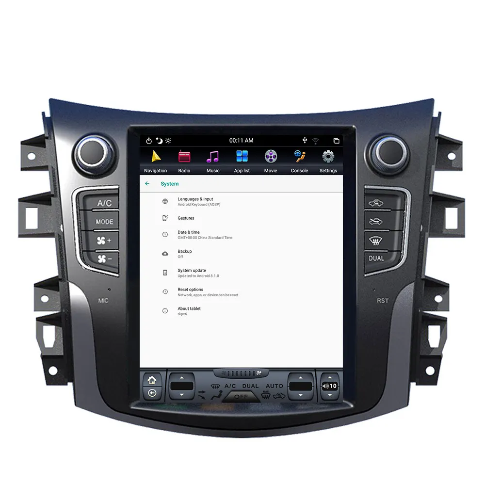 Sale Android 9.0 Tesla Style Car Radio Vertical Screen For NISSAN TERRA GPS Navigation Recorder Multimedia tape recorder 1