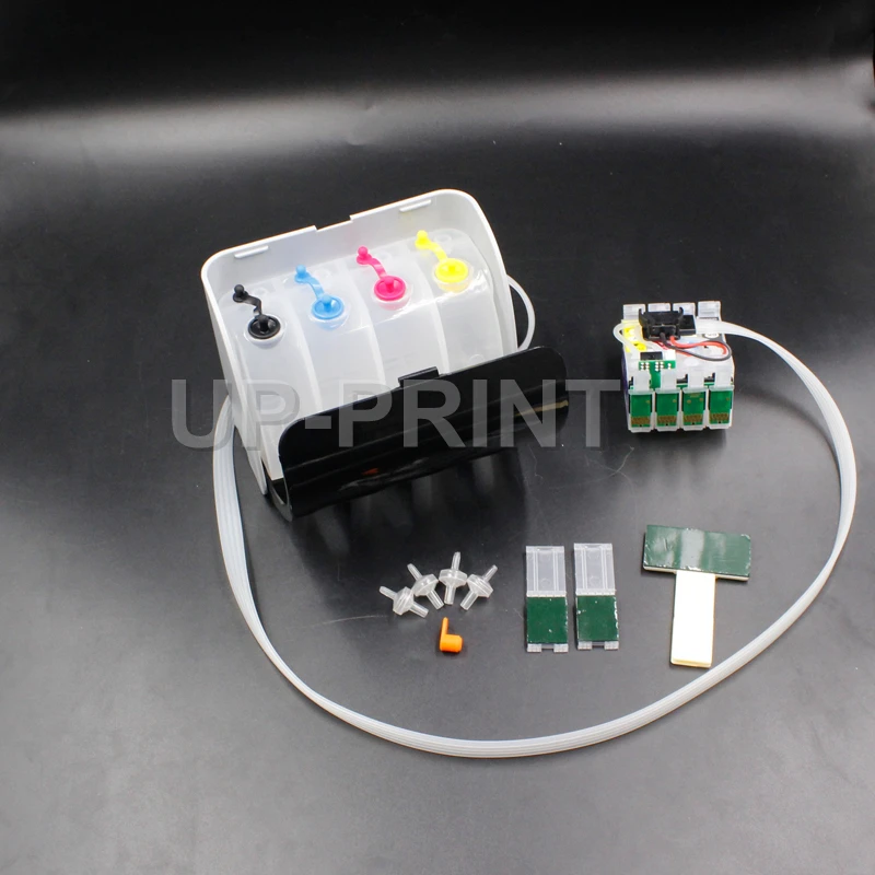 1 комплект T1281-T1284 класса люкс CISS чернильный Системы совместим с Epson stylus S22 SX130 SX125 SX235W SX435W SX425W BX305F BX305FW