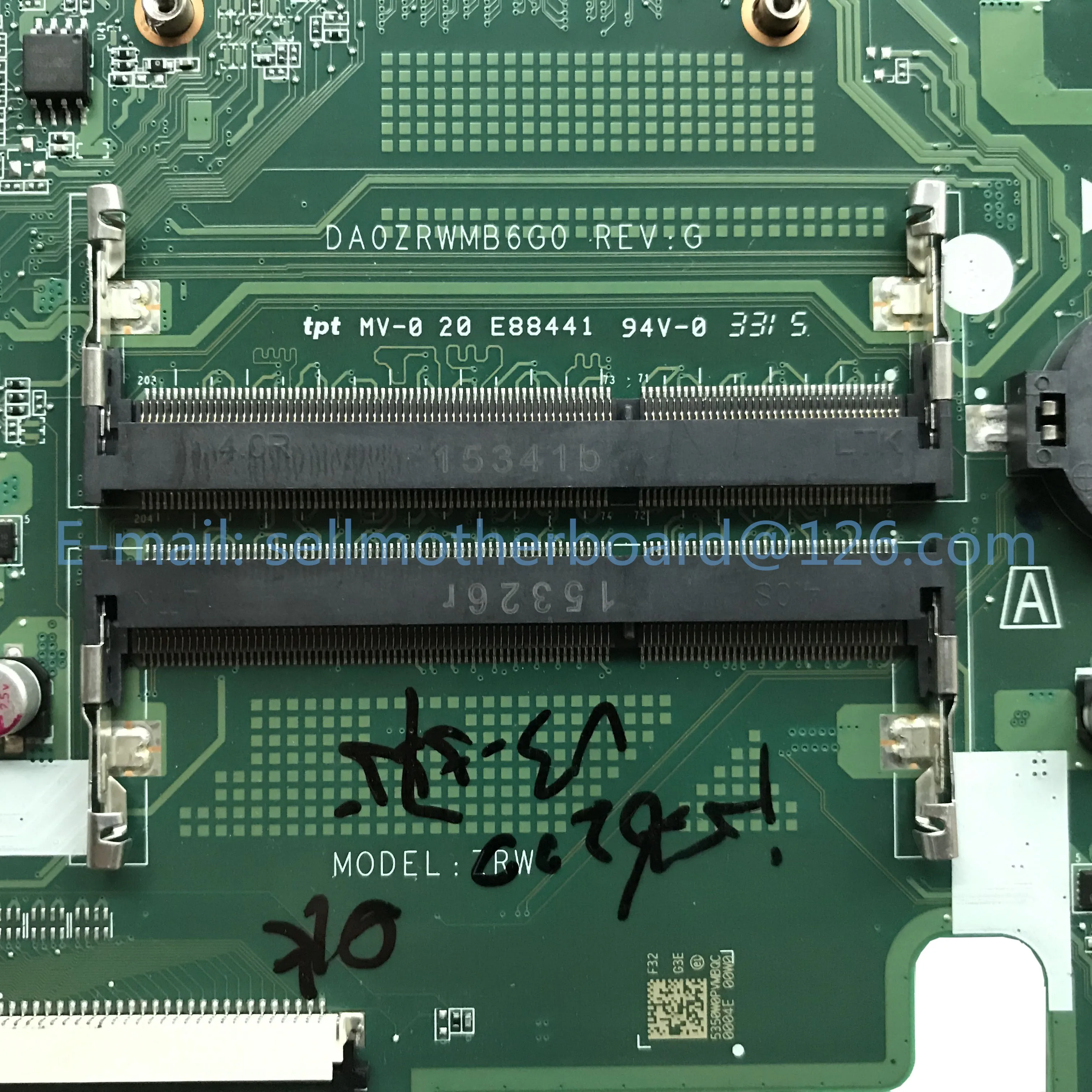 Для acer Aspire E5-574G F5-572G материнская плата для ноутбука с i5-6200U процессором 940M GPU NBG3H11001 DA0ZRWMB6G0 DDR4 протестированная Быстрая