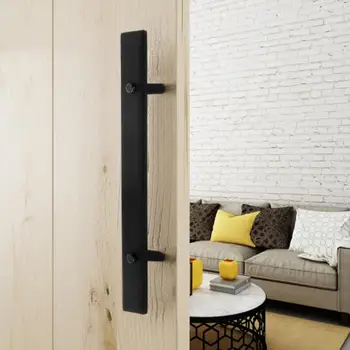 

Antique Furniture Handles Stainless Steel Pulls For Barn Door Hand Drawer Cabinet Sliding Door Hardware Parts